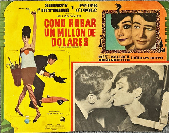 How to Steal a Million (Audrey Hepburn) Mexican Lobby Card