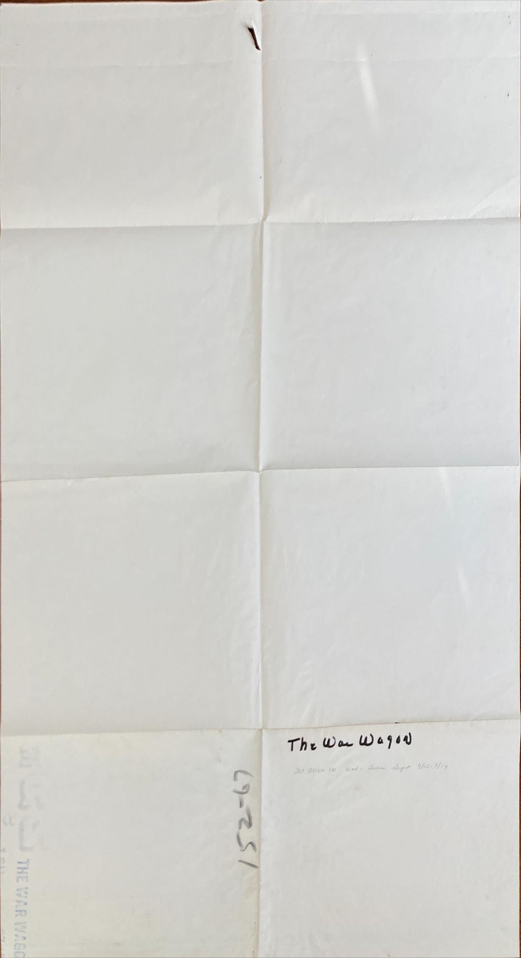 The War Wagon (1967) Original Movie Poster, cowboys John Wayne & Kirk Douglas