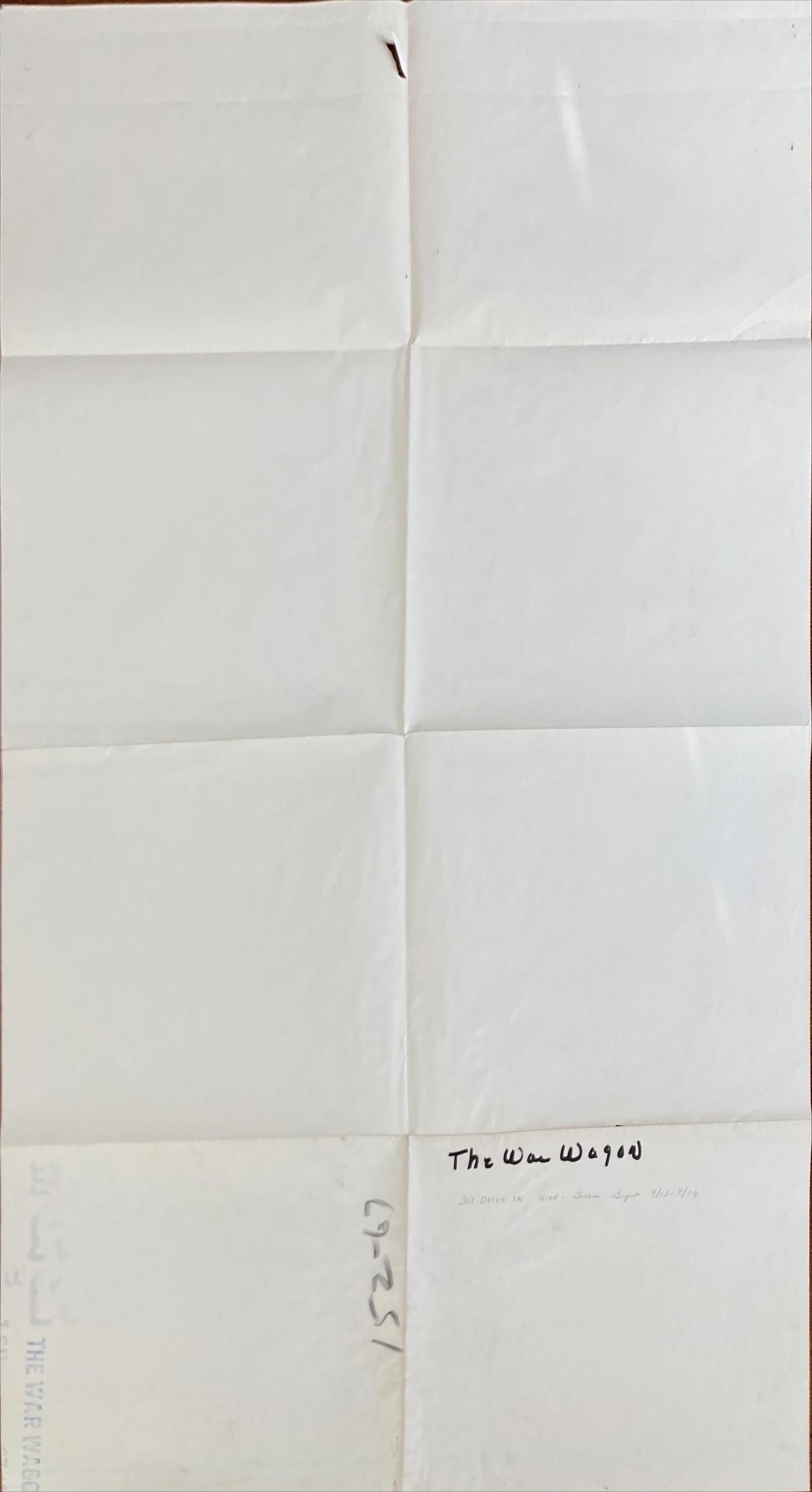 The War Wagon (1967) Original Movie Poster, cowboys John Wayne & Kirk Douglas