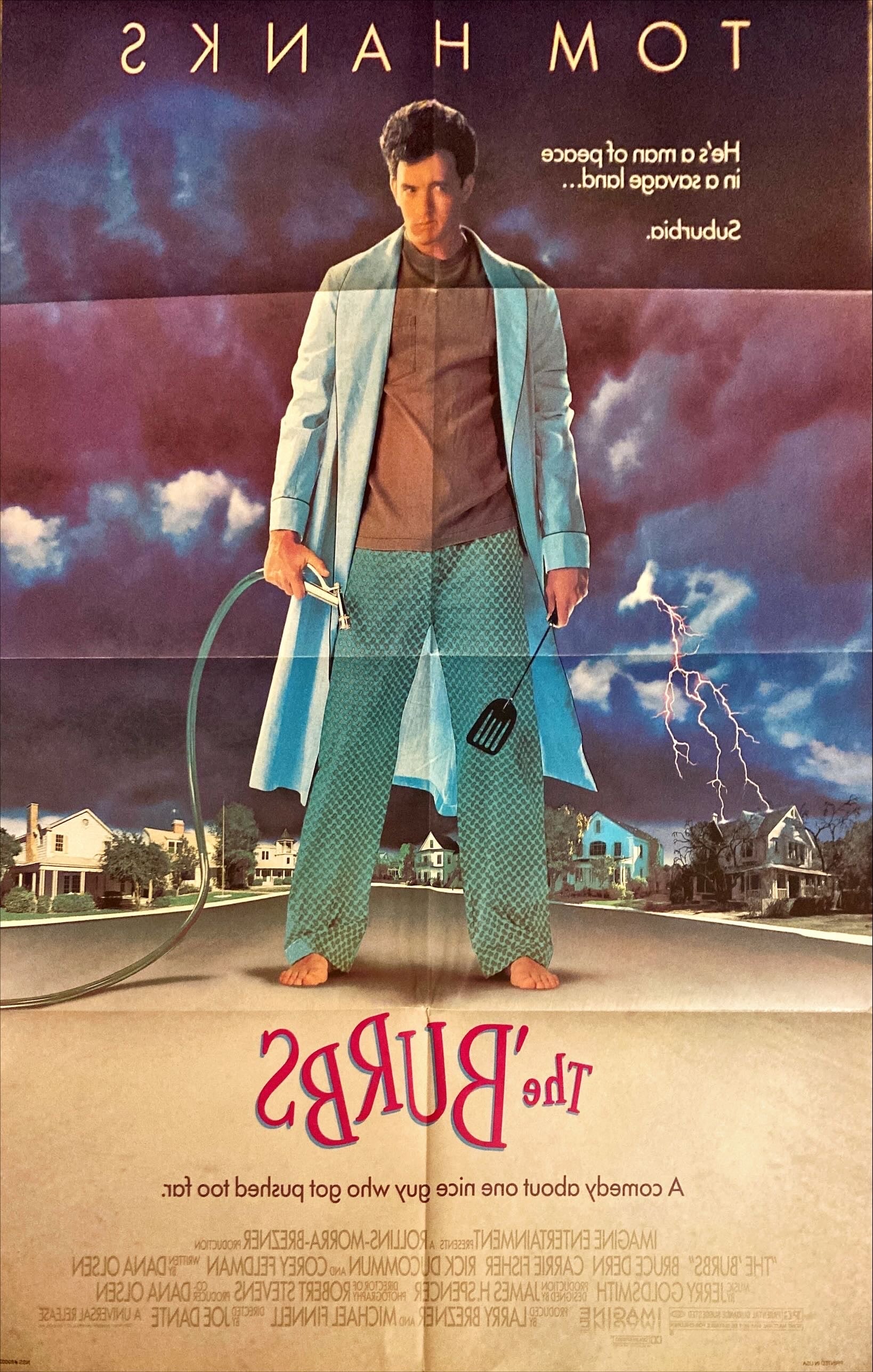 The Burbs (1989) One Sheet Movie Poster - Double Sided