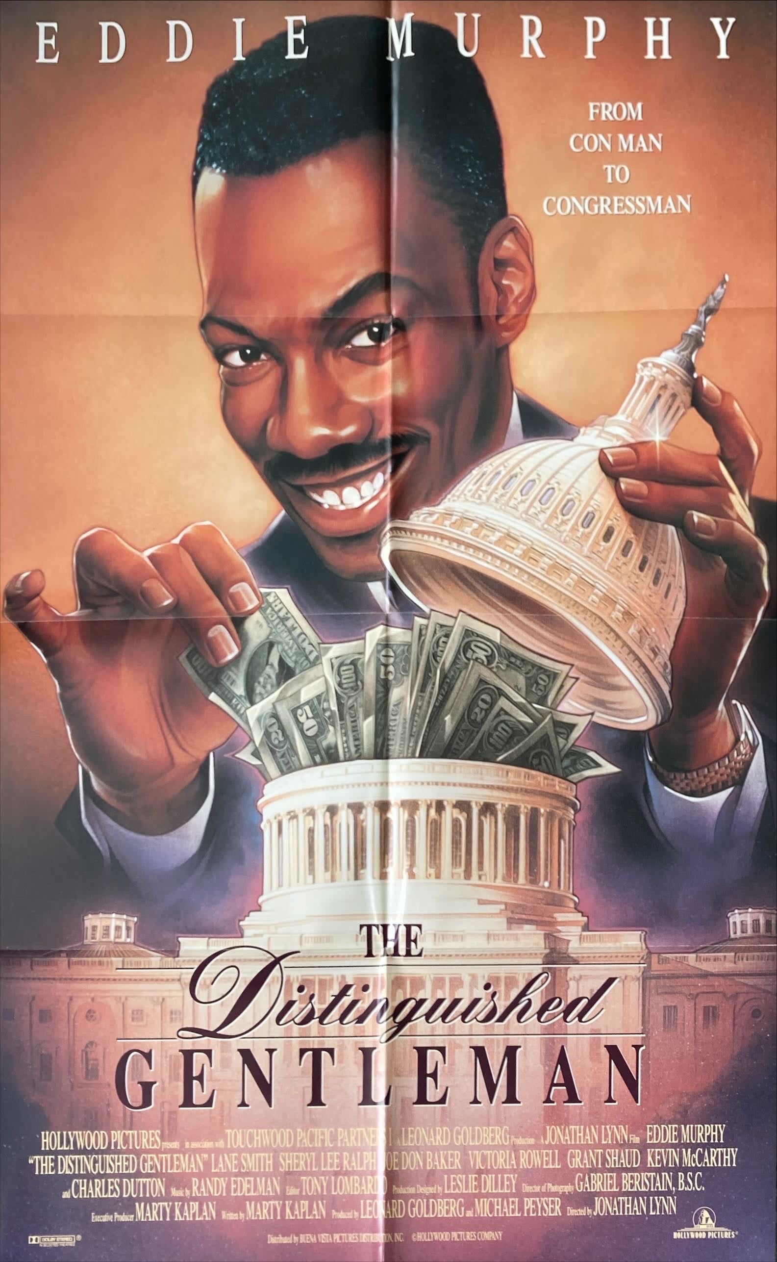The Distinguished Gentleman int'l DS 1sh '92 Eddie Murphy