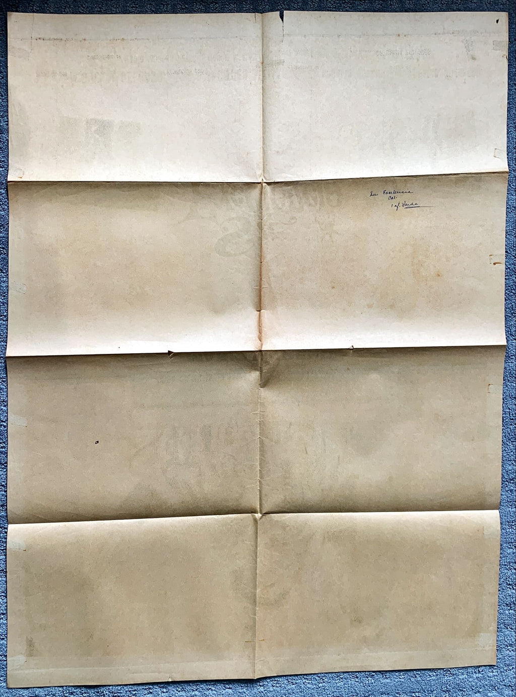 Cantinflas - Su Excelencia (1967) One Sheet Movie Poster - MX. Cantinflas