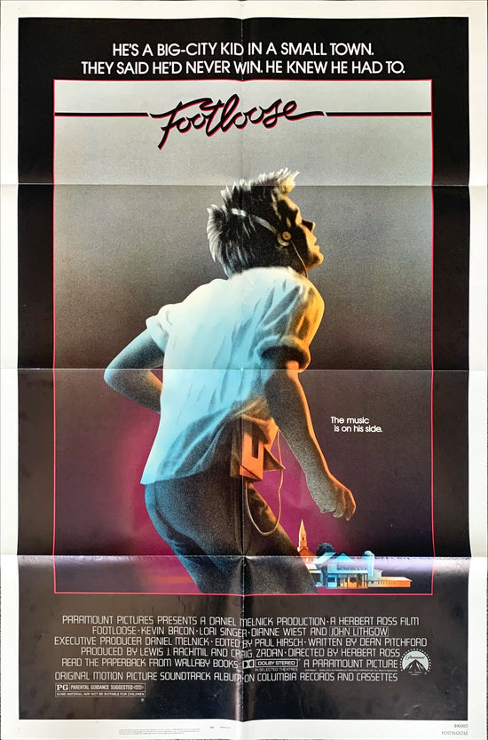 Footloose (1984) One Sheet Movie Poster