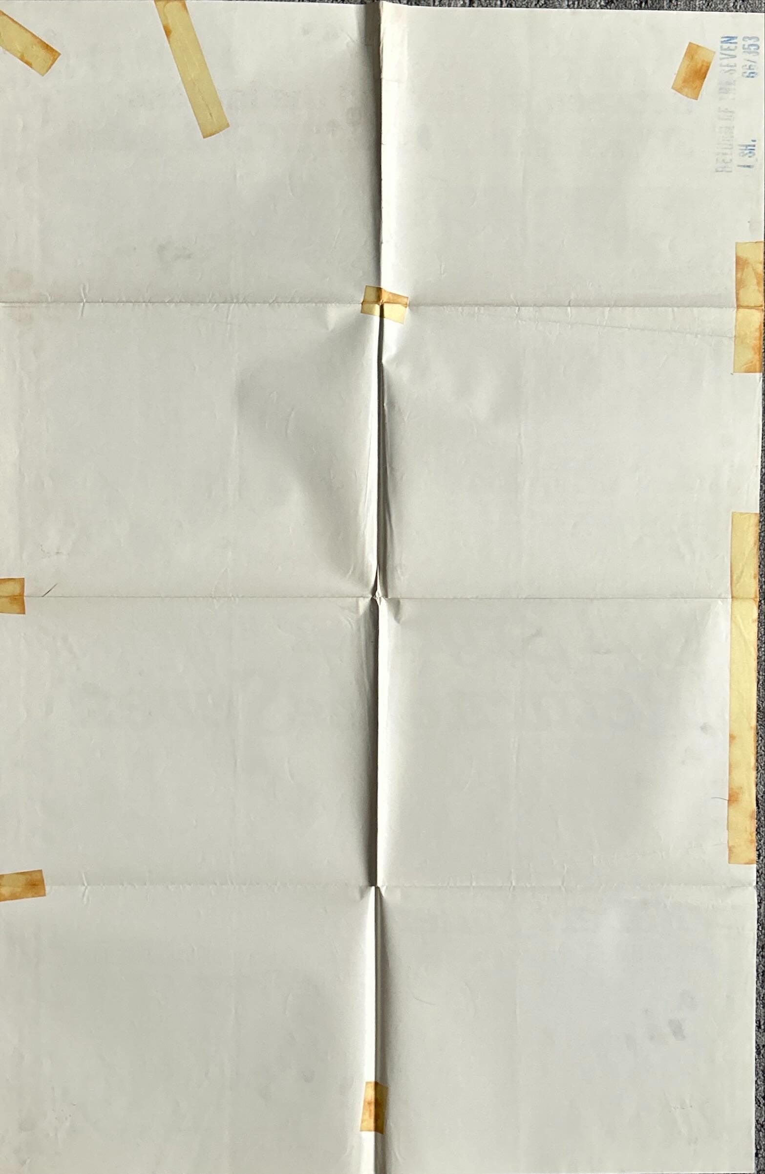 Return of the Seven (1966) One Sheet Movie Poster