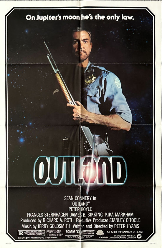 Outland (1981) One Sheet Movie Poster - Sean Connery