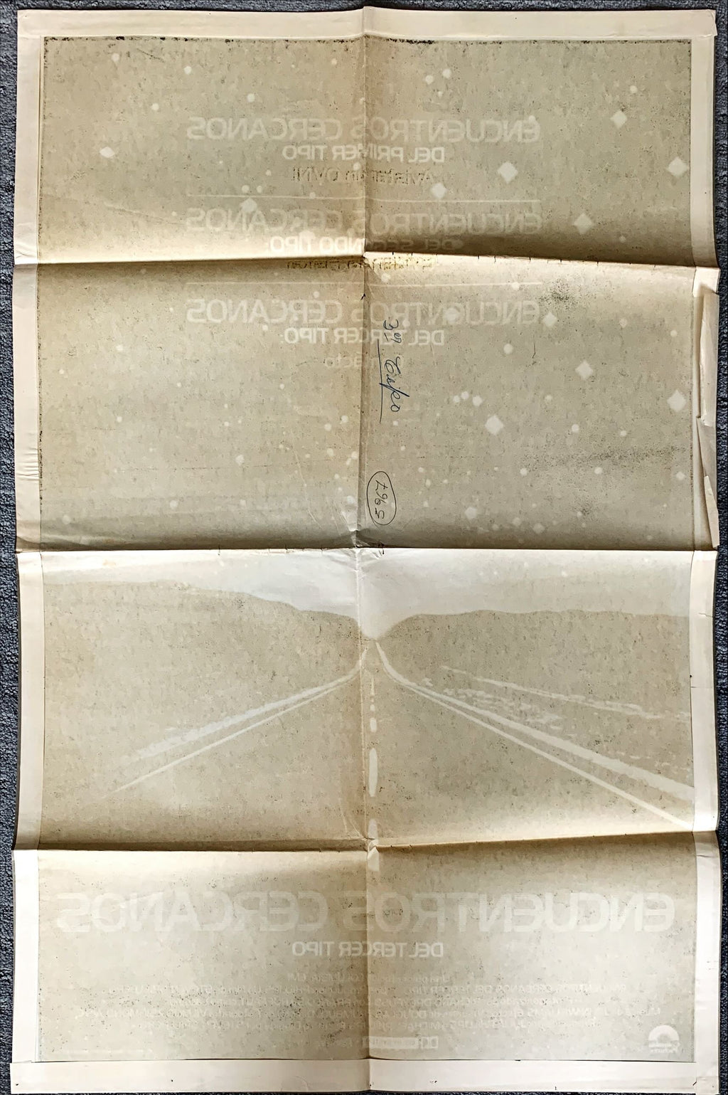 Close Encounters of the Third Kind (1977) One Sheet Movie Poster - ARG