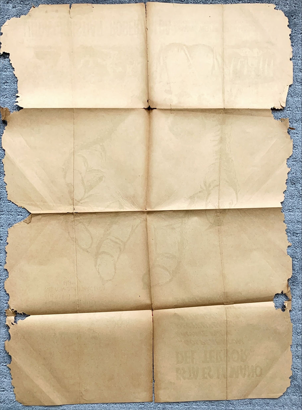 (476) La mano del Diablo Mexican movie poster