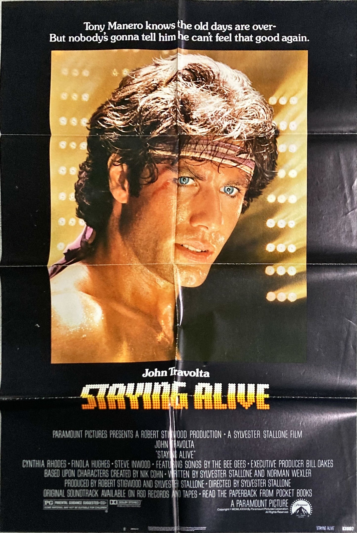 Staying Alive,  1sh '83 John Travolta