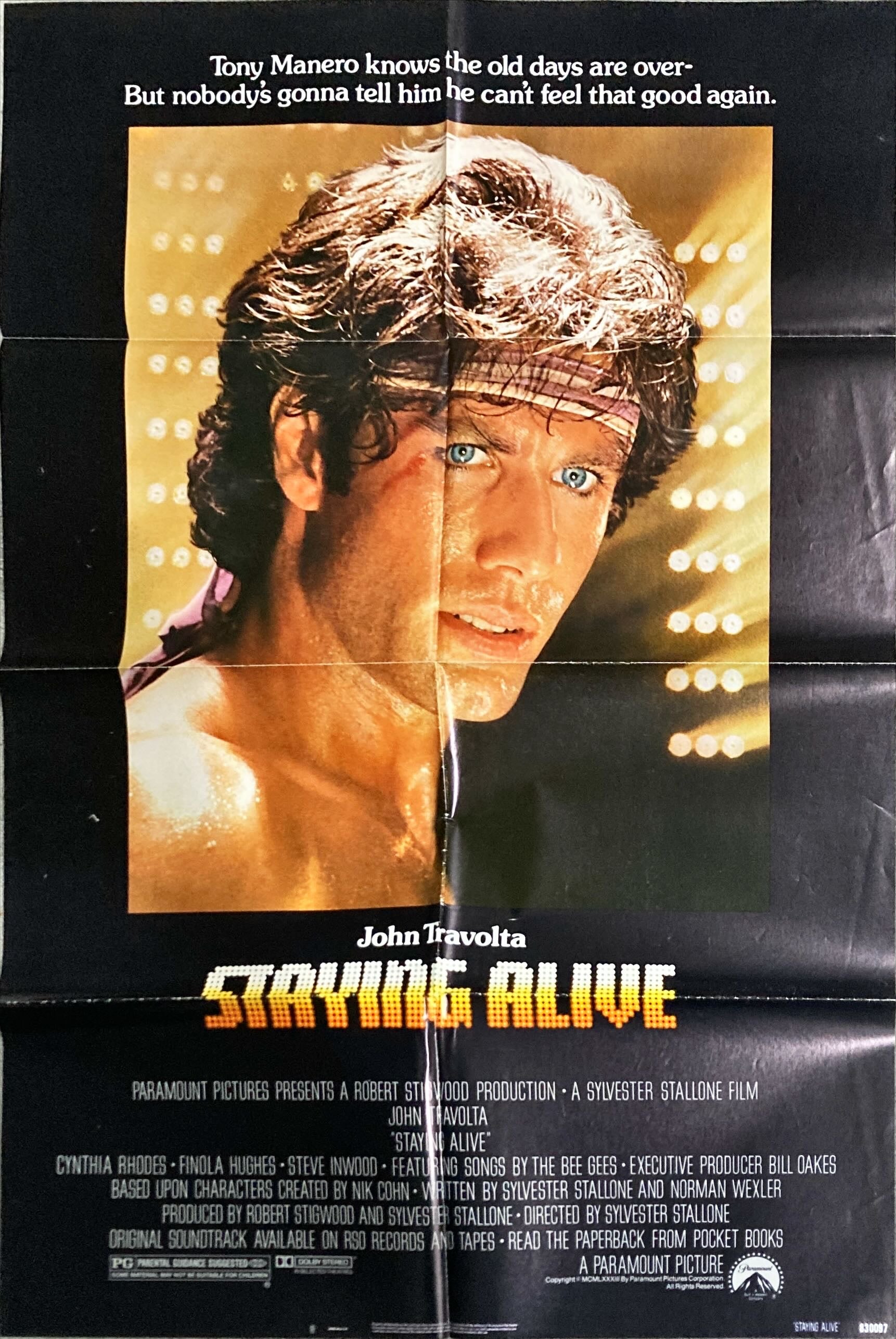 Staying Alive,  1sh '83 John Travolta