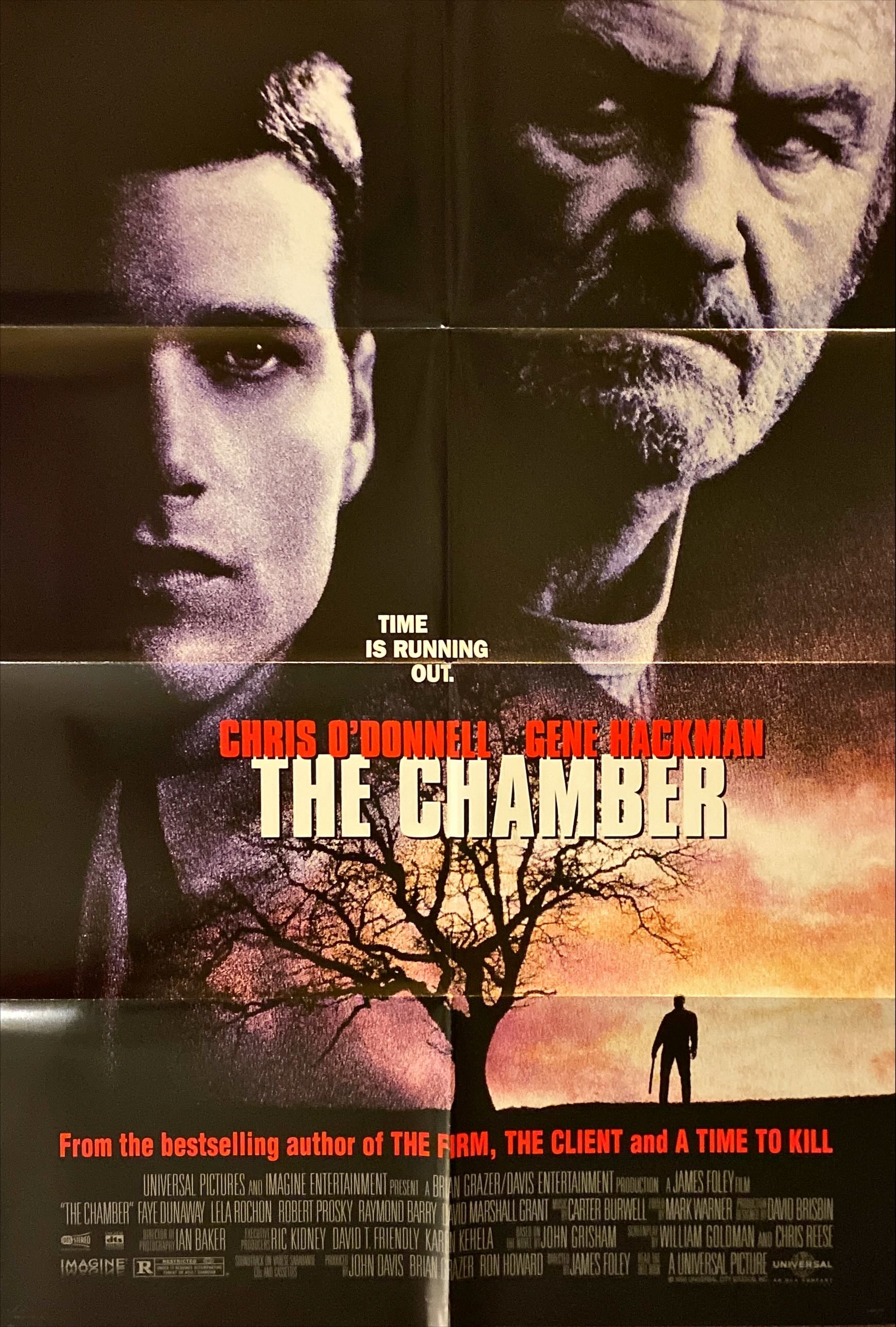 The Chamber, advance 1sh '96 Gene Hackman, Chris O'Donnell