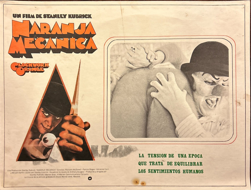 Clockwork Orange (1974) 2x Lobby Cards - MX