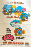 Herbie Rides Again,  1sh 1974 Disney