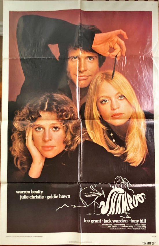 Shampoo,  1sh 1975 Warren Beatty, Julie Christie & Goldie Hawn