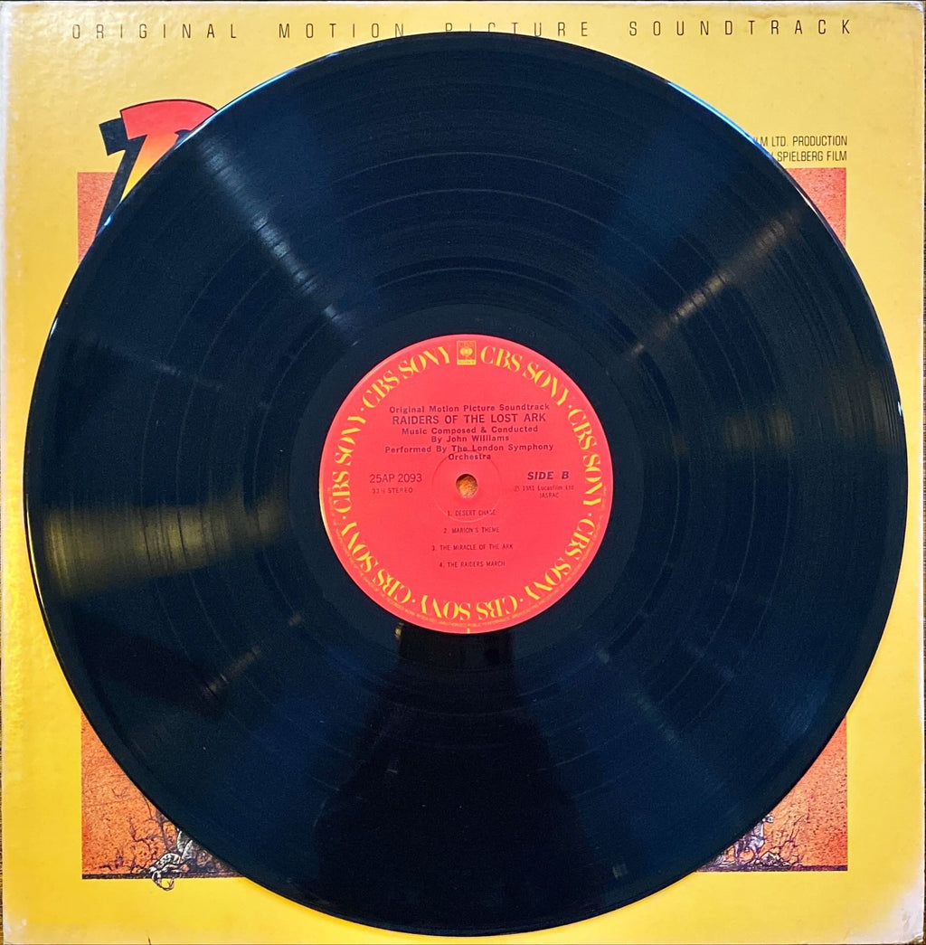 Indiana Jones: Raiders of the Lost Ark OST (1981) Japanese Vinyl