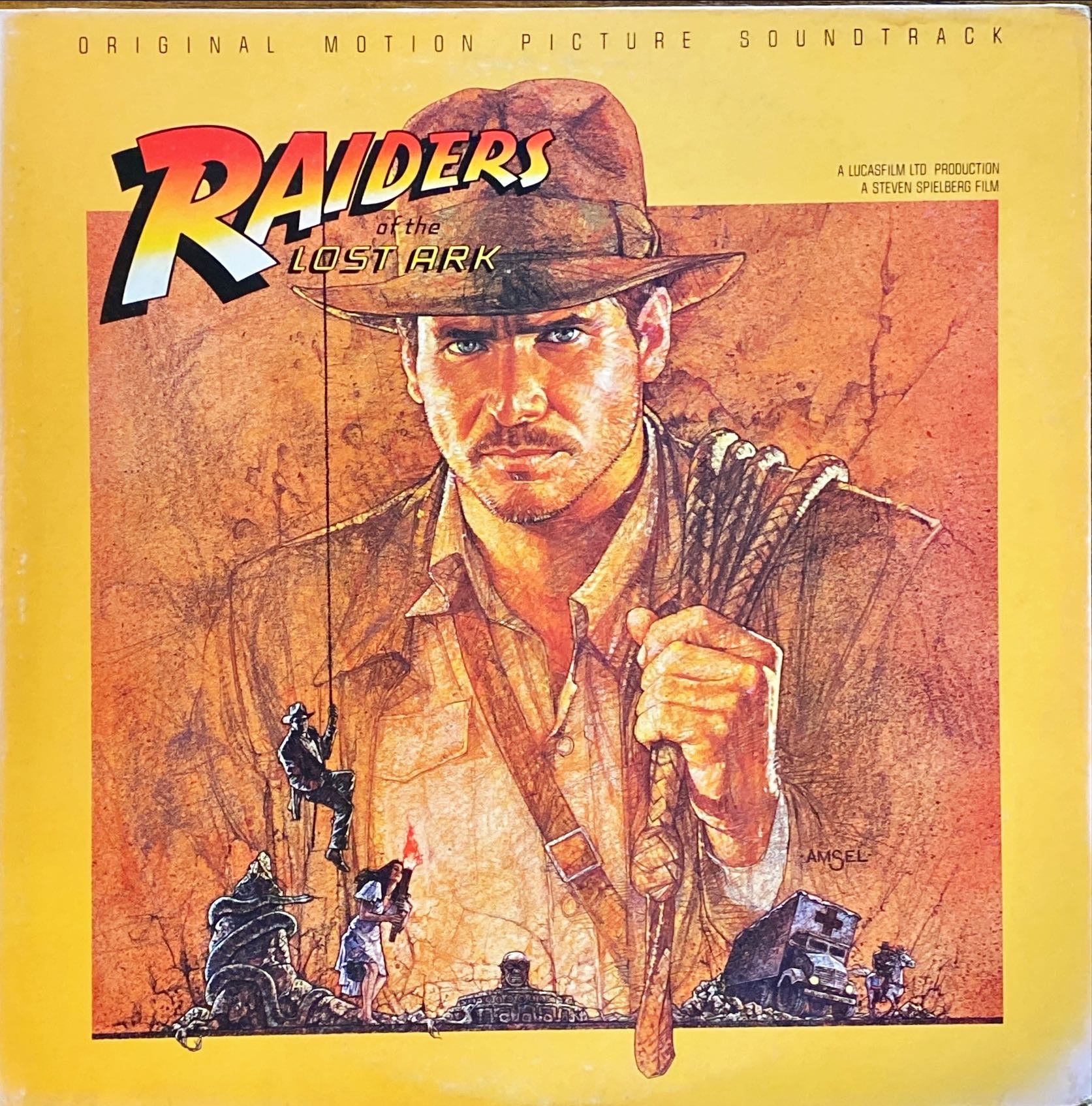 Indiana Jones: Raiders of the Lost Ark OST (1981) Japanese Vinyl