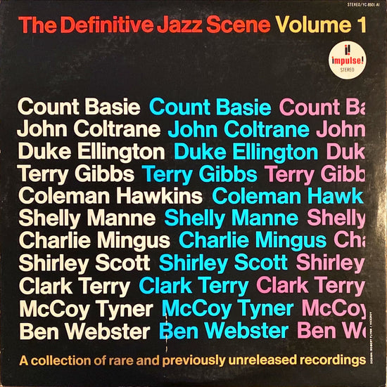 The Definitize Jazz Scene Volume 1 1977 [Rare Japanese Import w/o OBI] Vinyl/LP