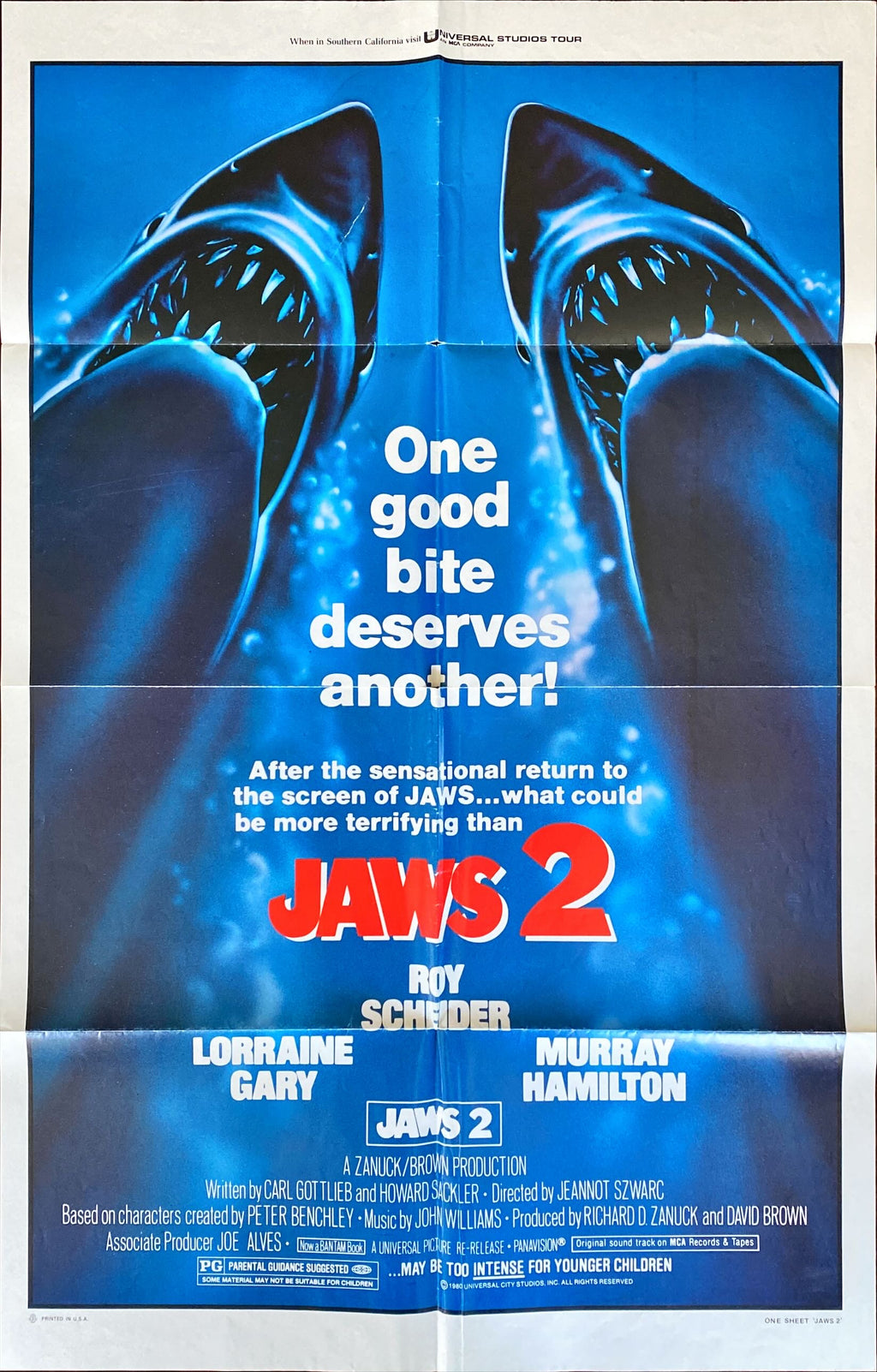 #745 - Jaws II (1978) Original Movie Poster