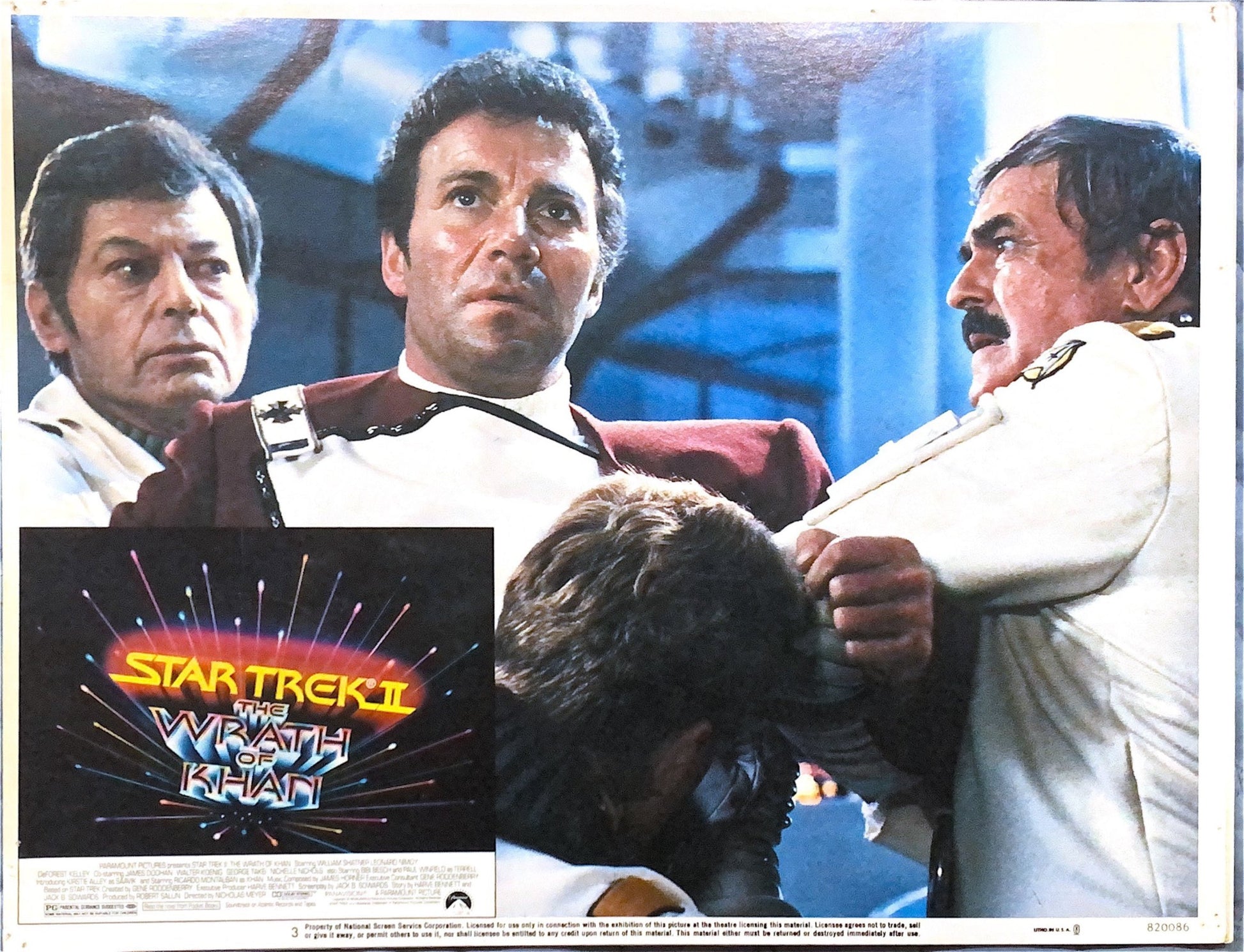 STAR TREK II six Lobby Cards 1982 #845 - PosterCollectors.xyz