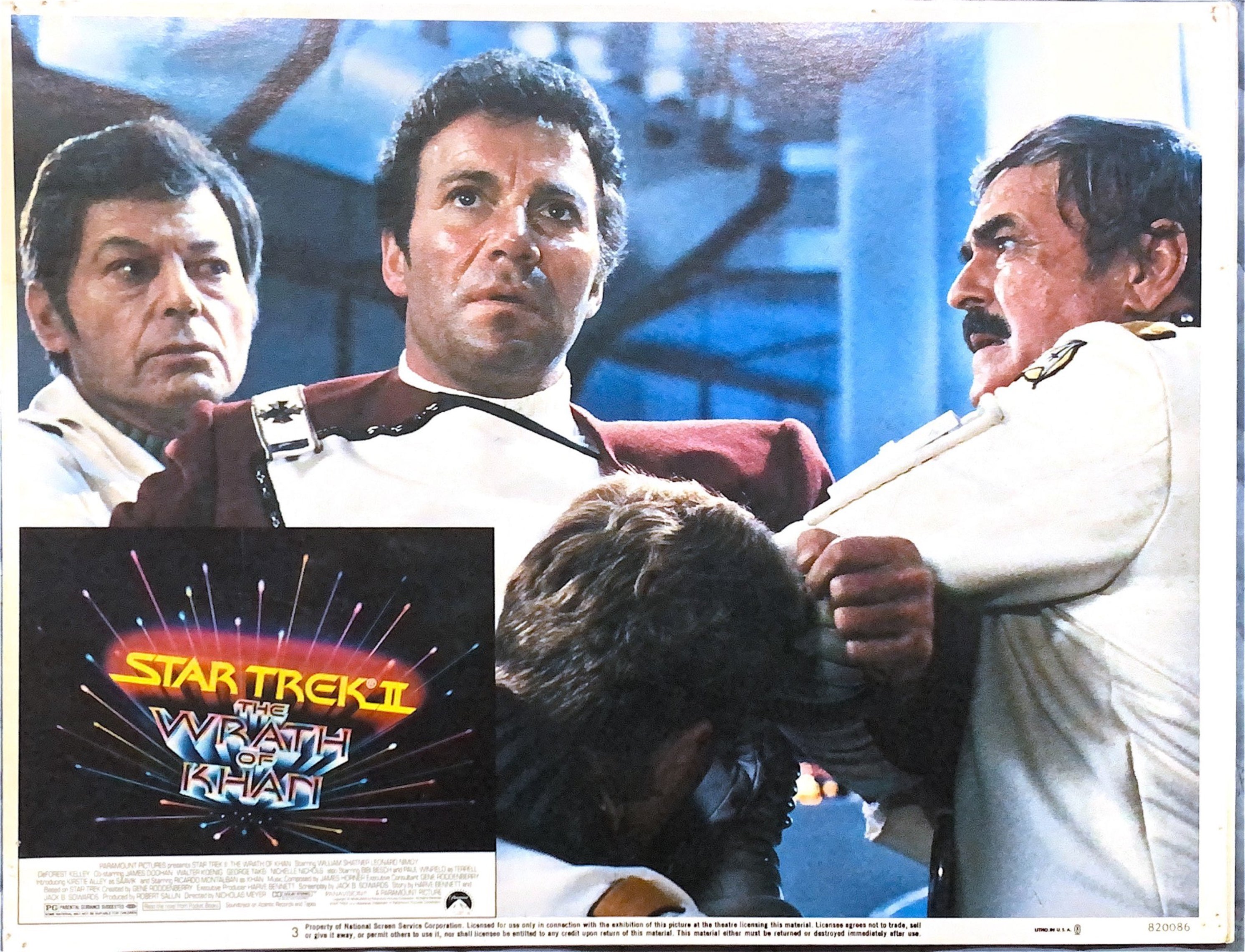STAR TREK II six Lobby Cards 1982 #845 - PosterCollectors.xyz