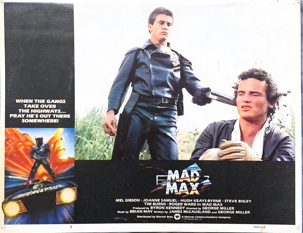 MAD MAX 5 int'l Lobby Cards 1980  Mel Gibson #841 - PosterCollectors.xyz