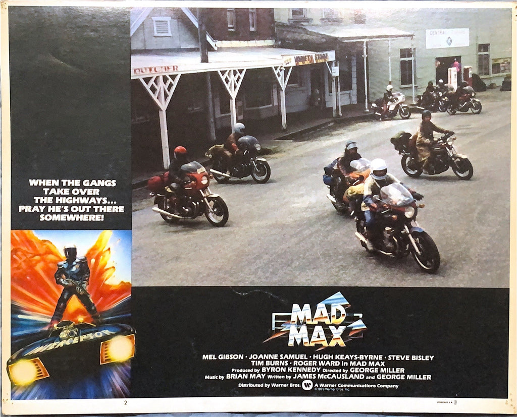 MAD MAX 5 int'l Lobby Cards 1980  Mel Gibson #841 - PosterCollectors.xyz