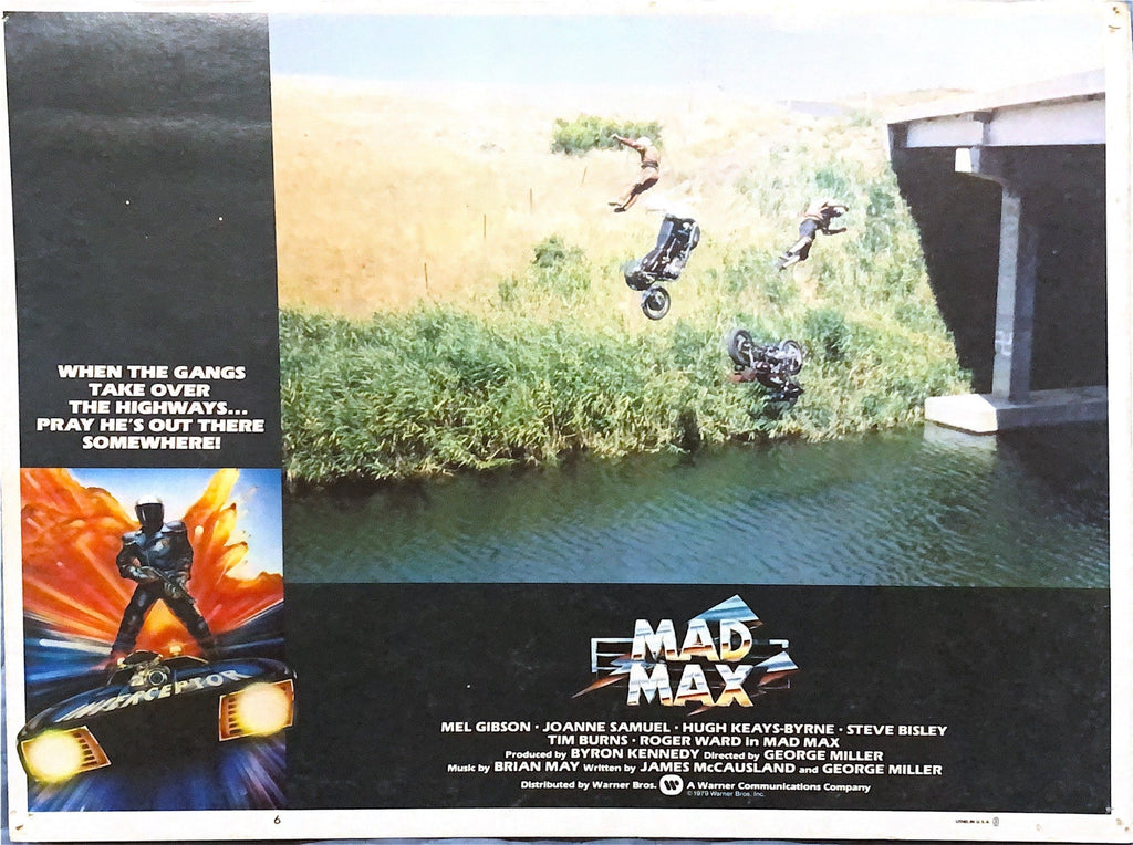 MAD MAX 5 int'l Lobby Cards 1980  Mel Gibson #841 - PosterCollectors.xyz