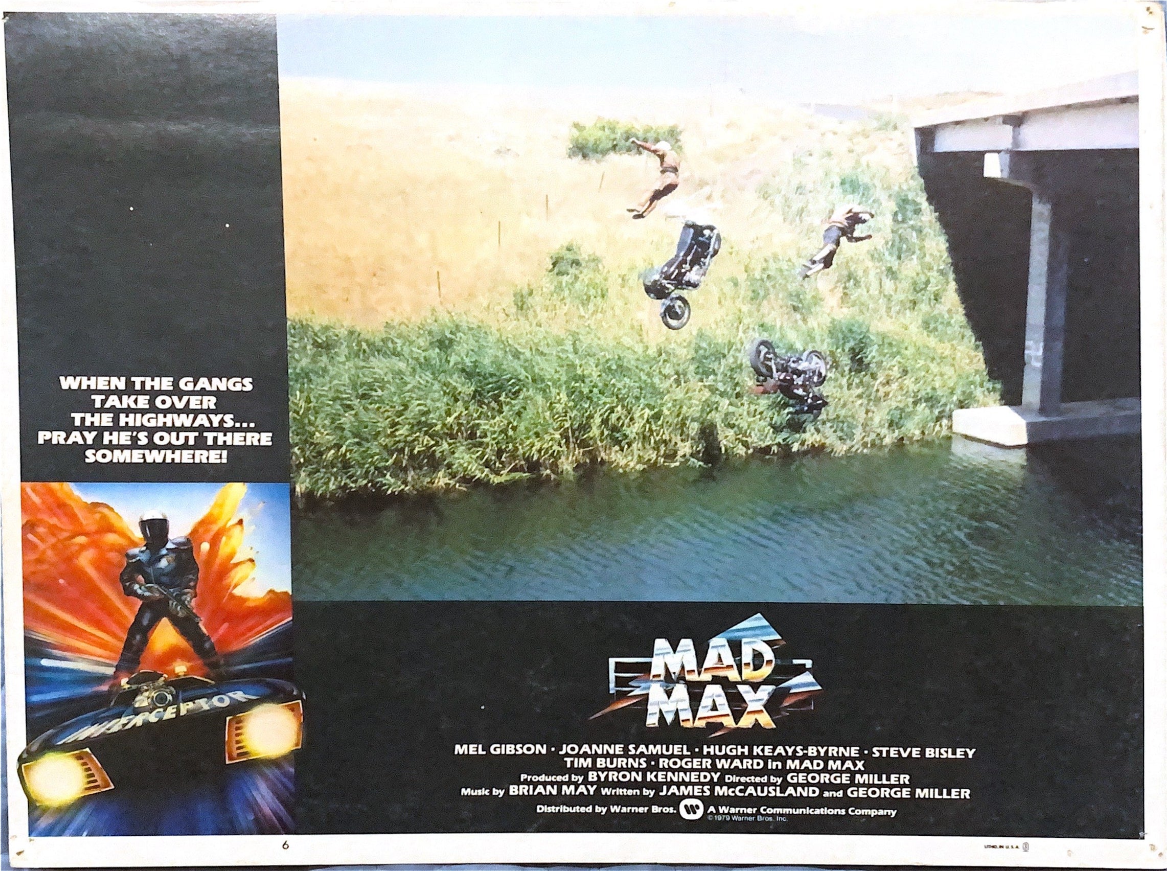 MAD MAX 5 int'l Lobby Cards 1980  Mel Gibson #841 - PosterCollectors.xyz