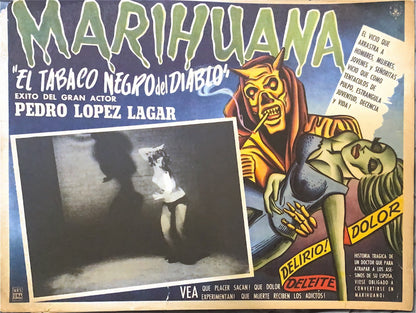 MARIHUANA Mexican Lobby Cards '50 - PosterCollectors.xyz