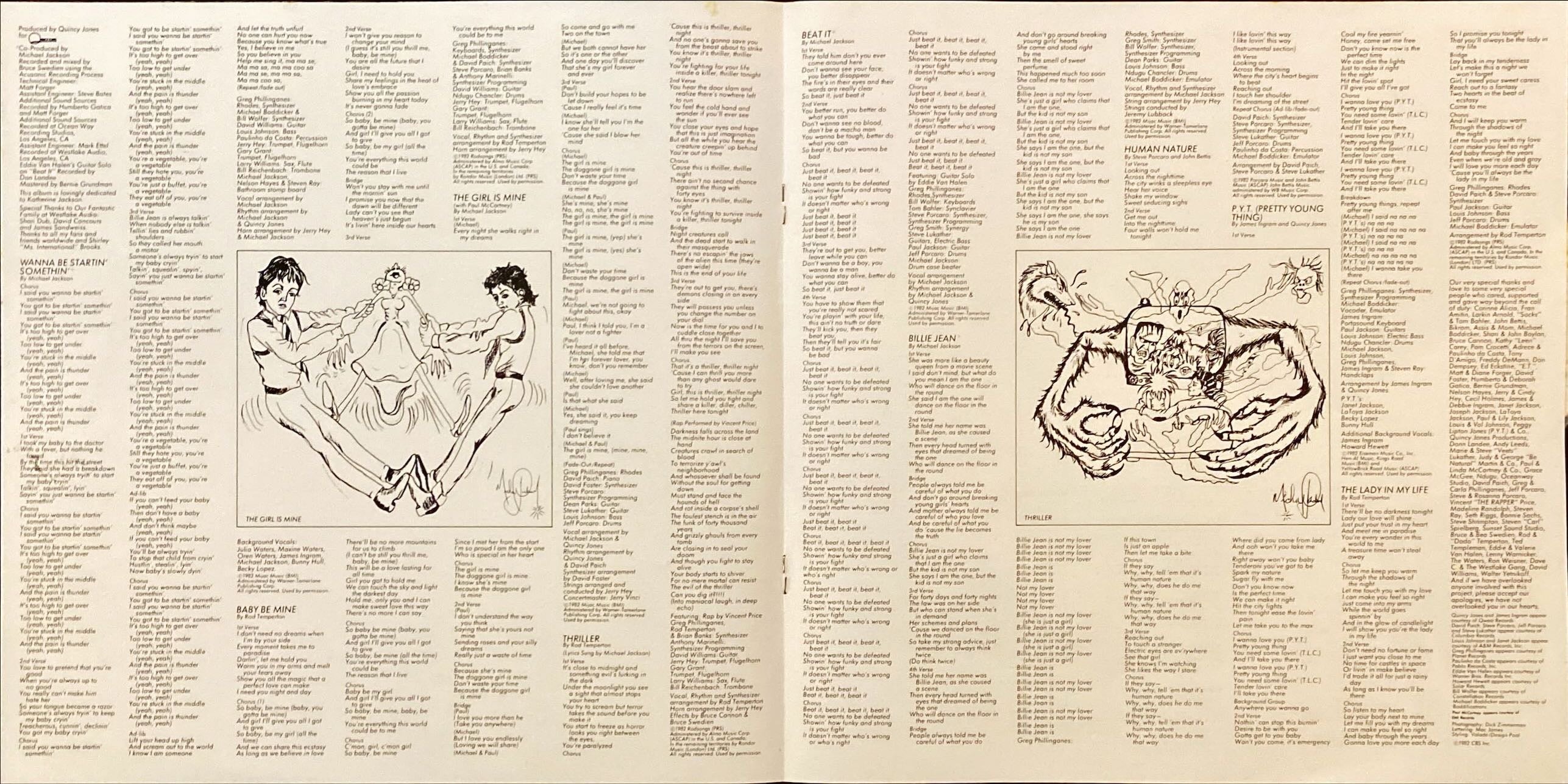 Michael Jackson - Thriller (1982) Japanese Vinyl - #R5