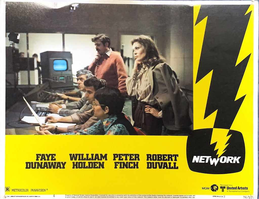 #848 NETWORK 7 Lobby Cards 1976 - PosterCollectors.xyz