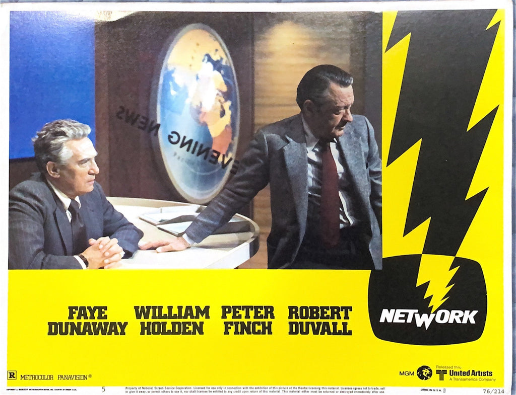 #848 NETWORK 7 Lobby Cards 1976 - PosterCollectors.xyz