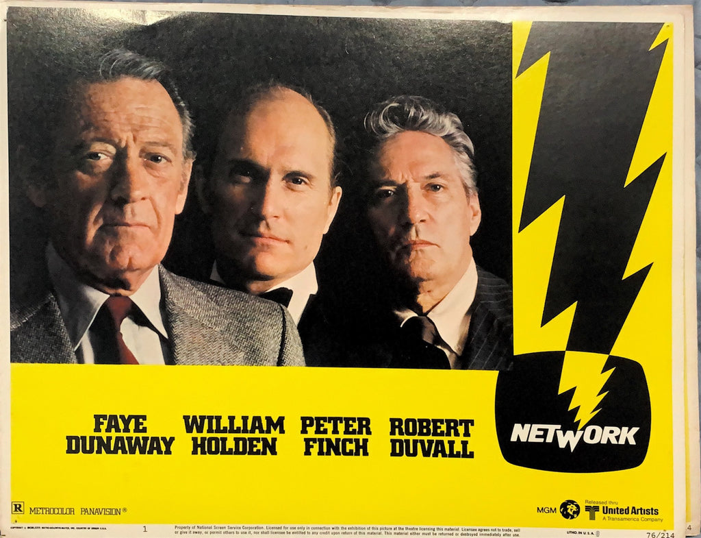 #848 NETWORK 7 Lobby Cards 1976 - PosterCollectors.xyz