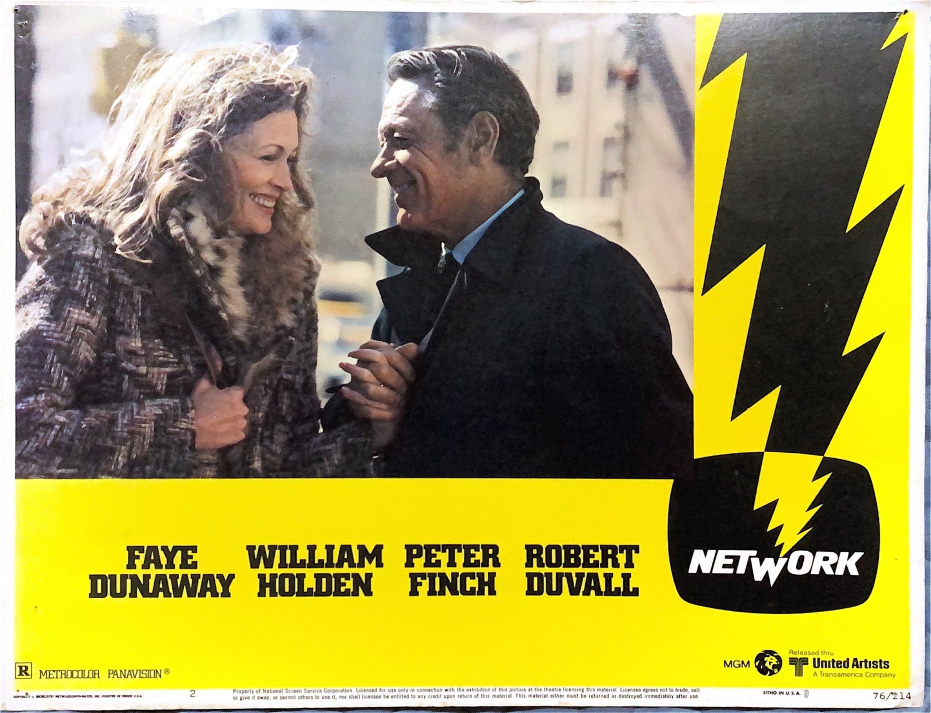 #848 NETWORK 7 Lobby Cards 1976 - PosterCollectors.xyz