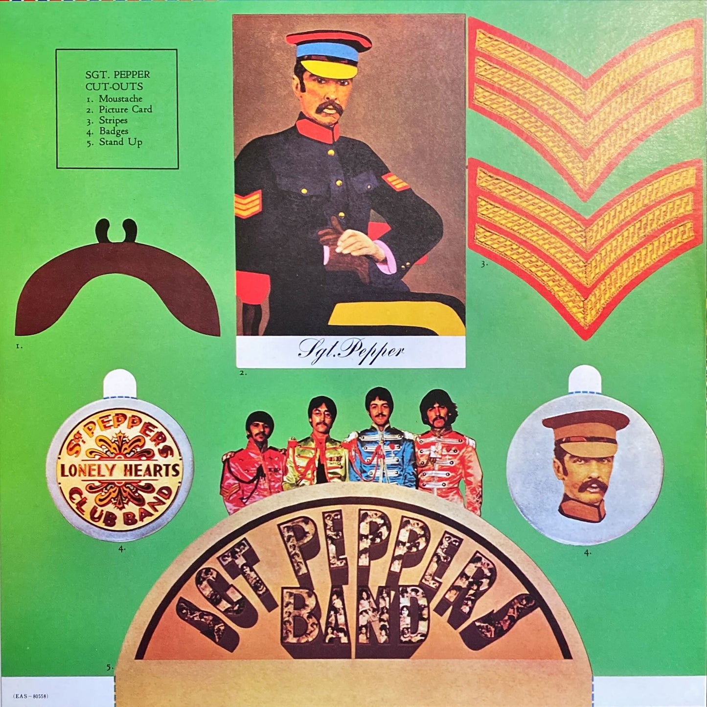 The Beatles – Sgt. Pepper's Lonely Hearts Club Band 1976 [Rare Japanese Import w/ OBI] Vinyl/LP