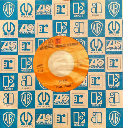 Frank Sinatra Set of 2 Singles My Way - Strangers in the Night [Rare Japanese 7" Vinyl] Very Good - Excellent