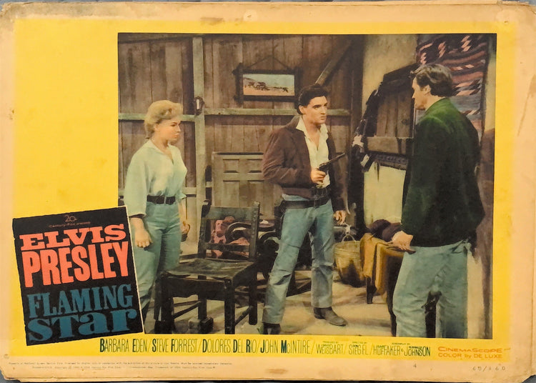 FLAMING STAR 6 Lobby Cards 1960 - Elvis Presley - PosterCollectors.xyz