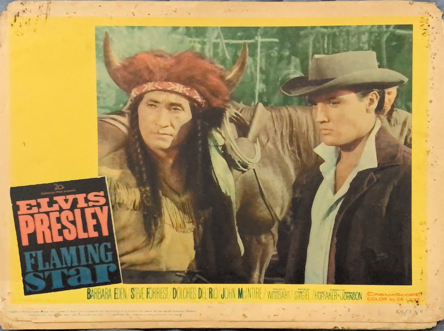 FLAMING STAR 6 Lobby Cards 1960 - Elvis Presley - PosterCollectors.xyz