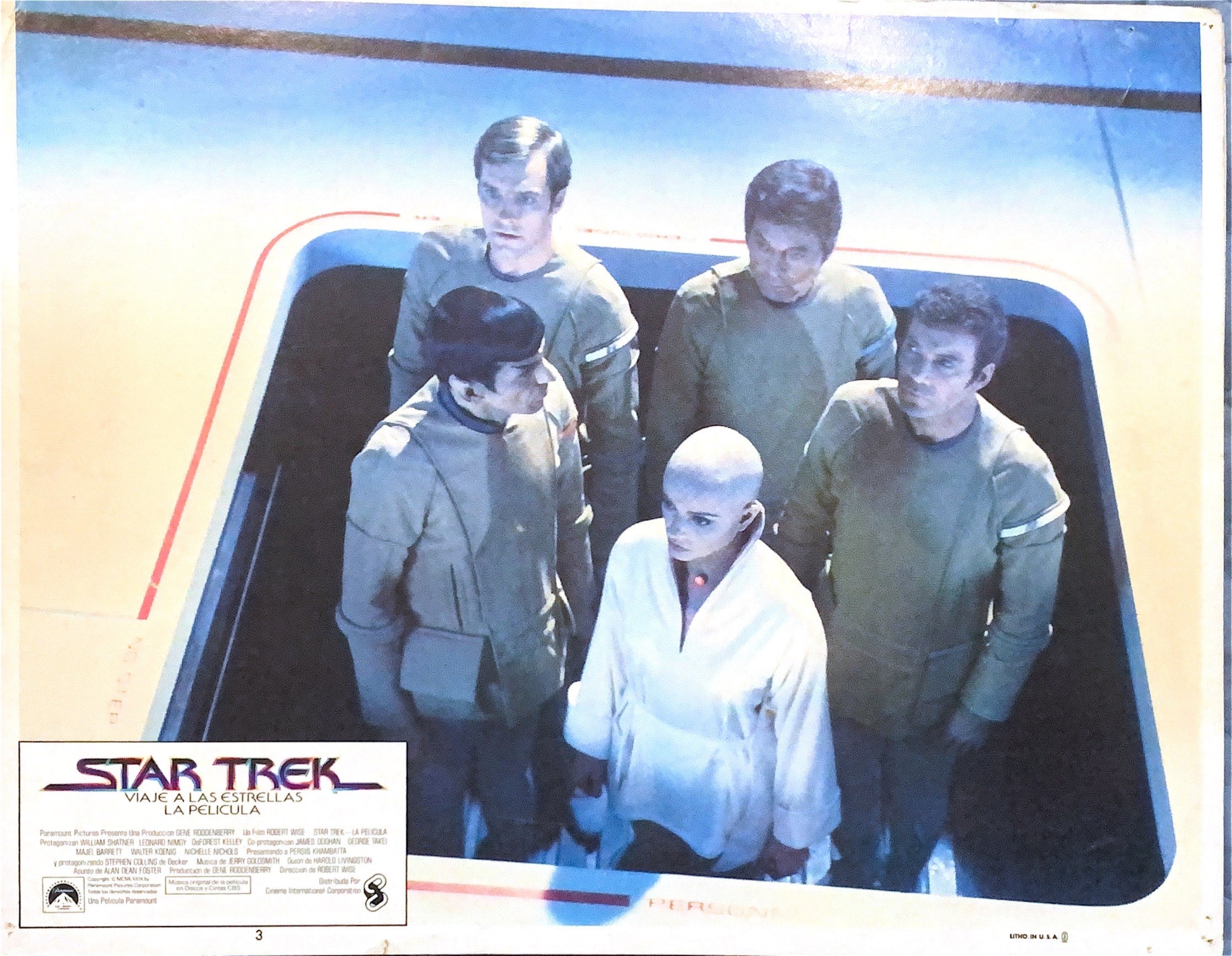 STAR TREK 3 Spanish/U.S. Lobby Cards '79 #842 - PosterCollectors.xyz